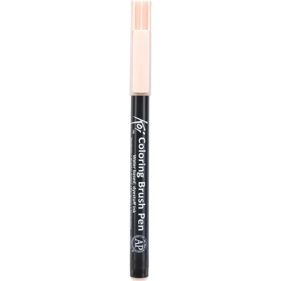 Pisak pędzelkowy Koi Coloring Brush Pen - Sakura - Pale Orange