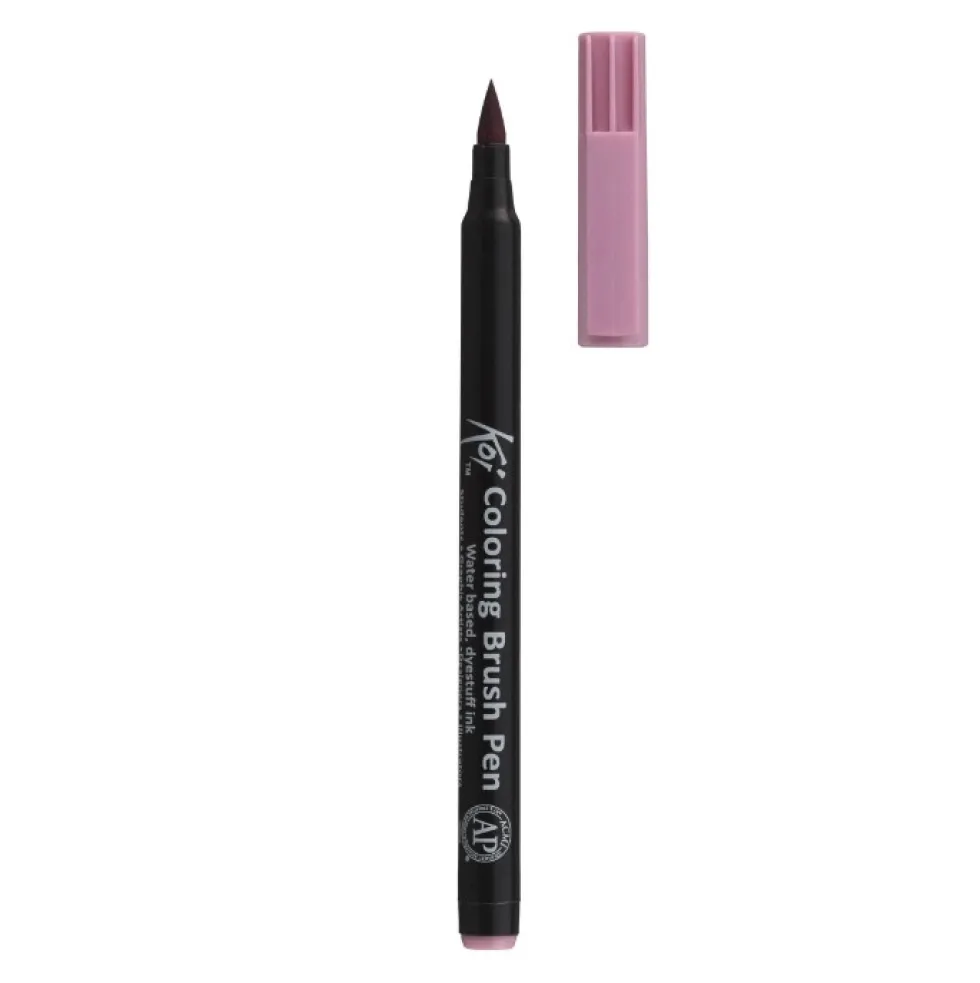 Pisak pędzelkowy Koi Coloring Brush Pen - Sakura - Plum Rose