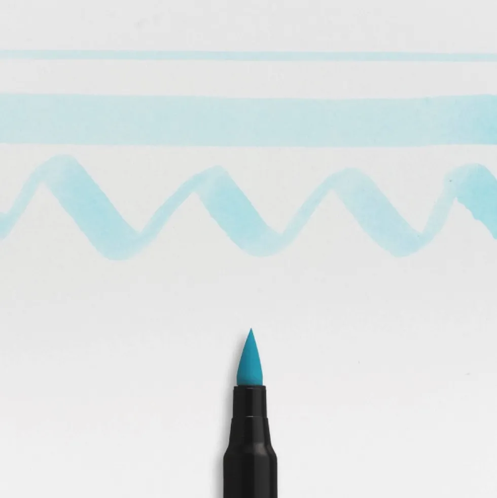 Pisak pędzelkowy Koi Coloring Brush Pen - Sakura - Sky Blue Pale