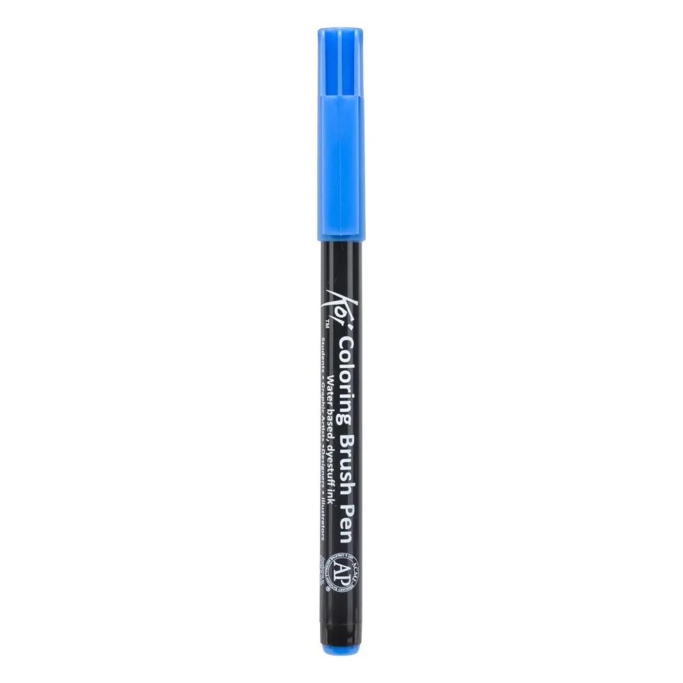 Pisak pędzelkowy Koi Coloring Brush Pen - Sakura - Steel Blue