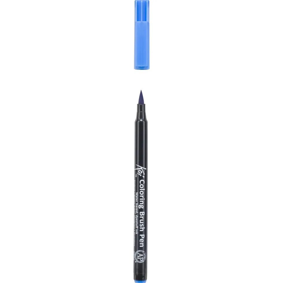 Pisak pędzelkowy Koi Coloring Brush Pen - Sakura - Steel Blue