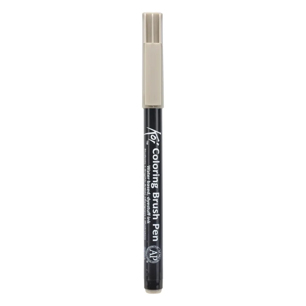 Pisak pędzelkowy Koi Coloring Brush Pen - Sakura - Warm Gray