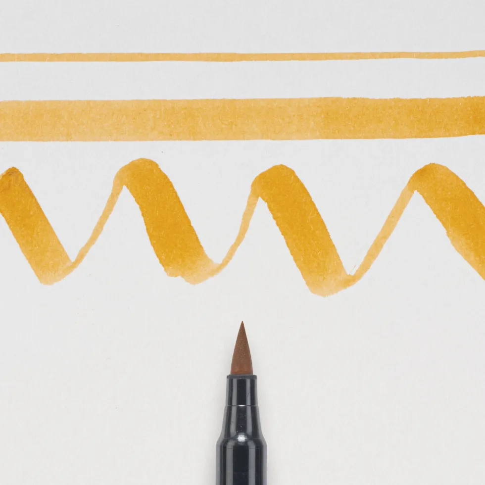 Pisak pędzelkowy Koi Coloring Brush Pen - Sakura - Woody Brown