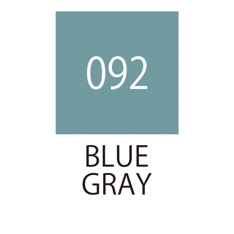Pisak pędzelkowy Zig Fudebiyori - Kuretake - Blue Gray