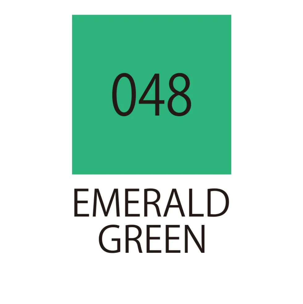 Pisak pędzelkowy Zig Fudebiyori - Kuretake - Emerald Green