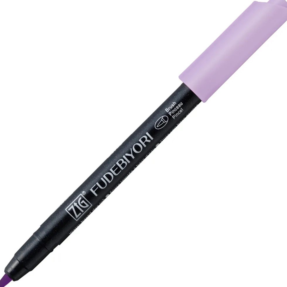 Pisak pędzelkowy Zig Fudebiyori - Kuretake - Lilac