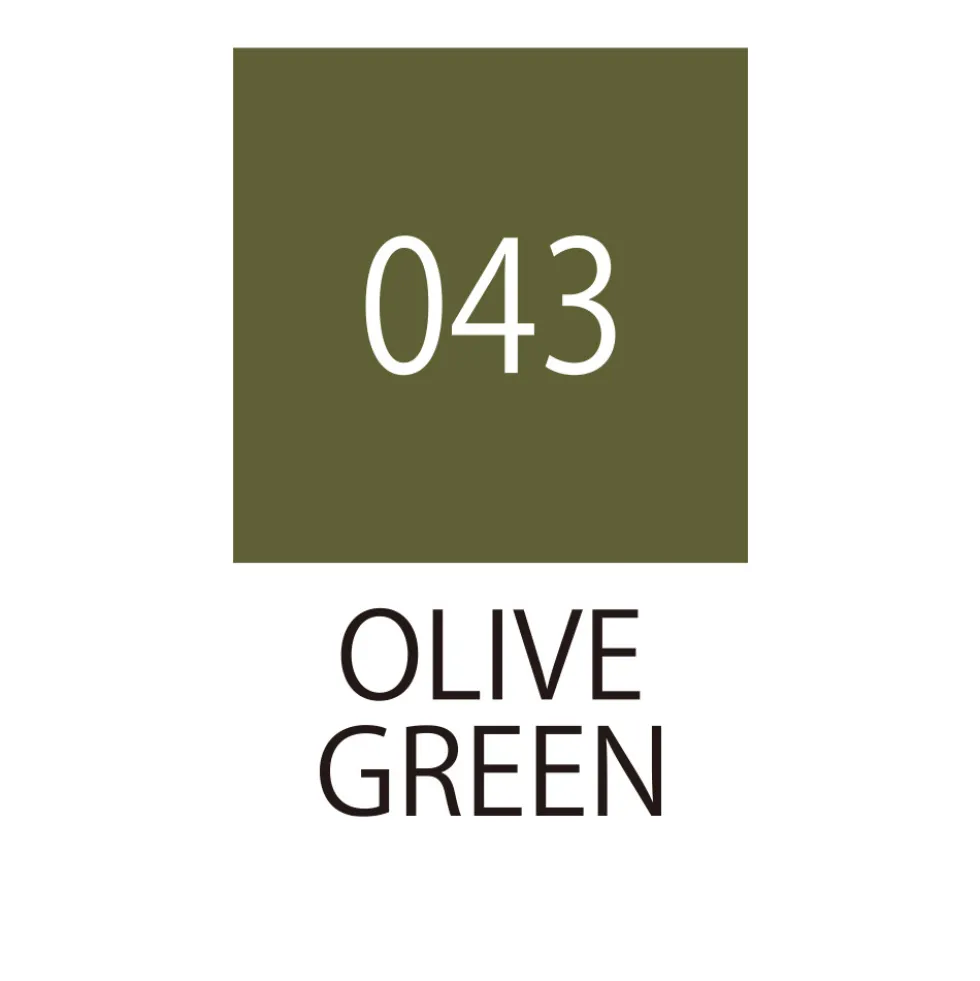 Pisak pędzelkowy Zig Fudebiyori - Kuretake - Olive Green