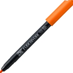 Pisak pędzelkowy Zig Fudebiyori - Kuretake - Orange
