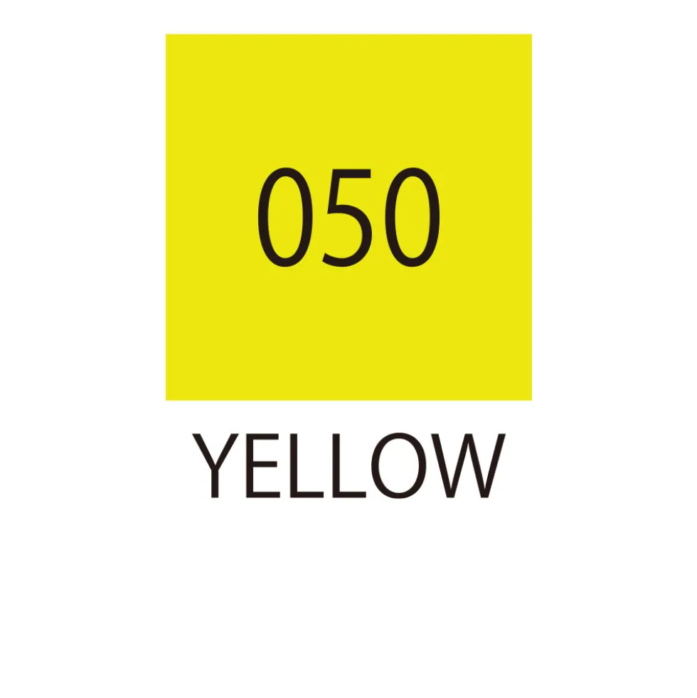 Pisak pędzelkowy Zig Fudebiyori - Kuretake - Yellow