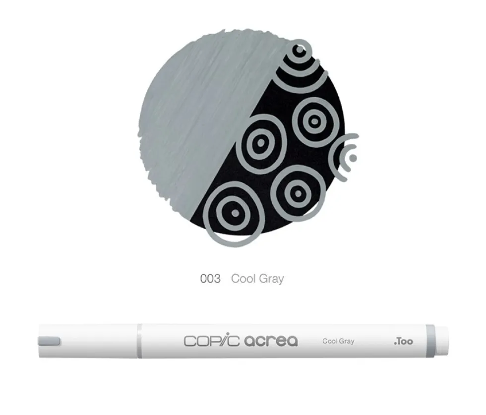 Pisak pigmentowy Copic Acrea - 003 Cool Gray