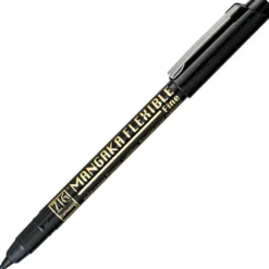Pisak ZIG Cartoonist Mangaka Flexible - Kuretake - czarny, F