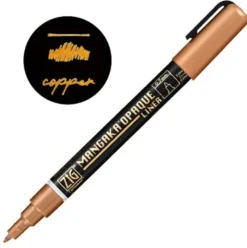 Pisak ZIG Cartoonist Mangaka Opaque Liner - Kuretake - miedziany, 0,7 mm