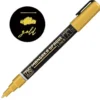 Pisak ZIG Cartoonist Mangaka Opaque Liner - Kuretake - złoty, 0,7 mm
