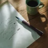 Pisak ZIG Cocoiro Letter Pen - Kuretake - Black