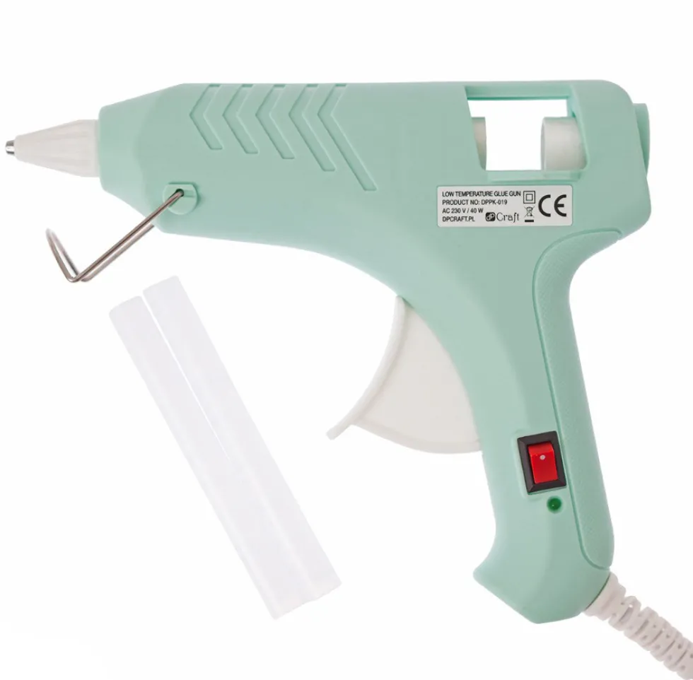 Pistolet do kleju na gorąco, niskotemperaturowy - DpCraft - 40 W
