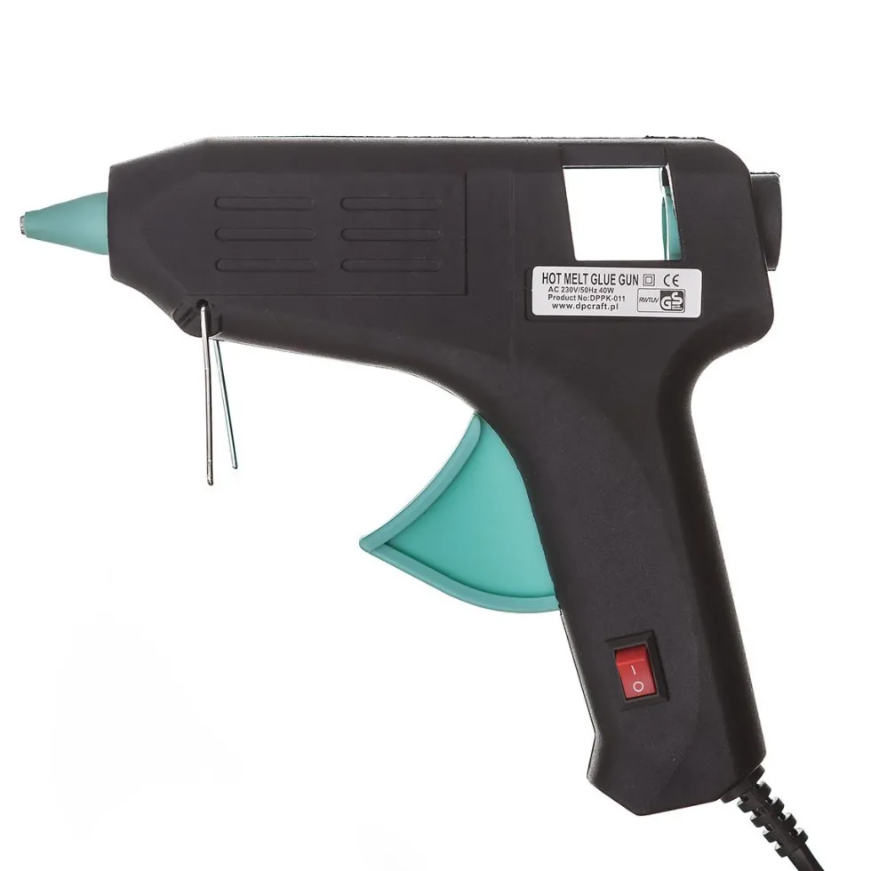 Pistolet do kleju na gorąco z włącznikiem - DpCraft - 40W