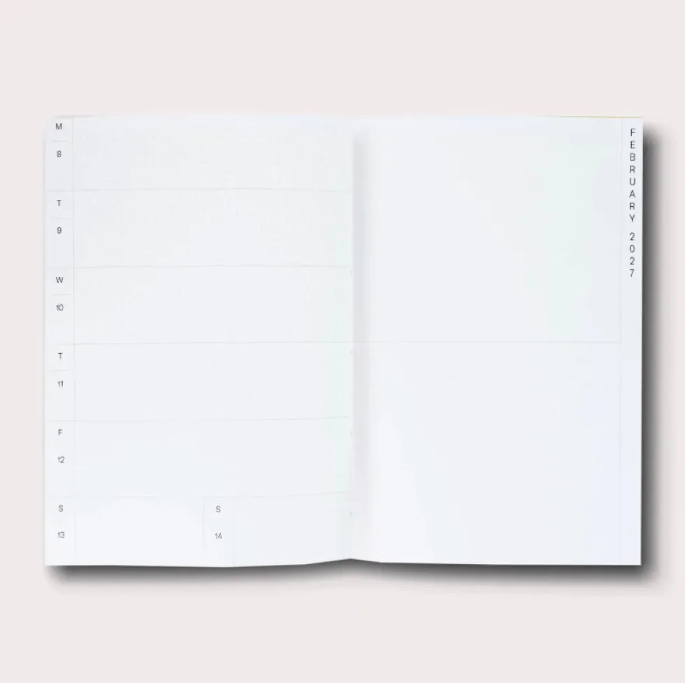 Planer akademicki tygodniowy 2026/2027 Celine No.1 A5 - The Completist.