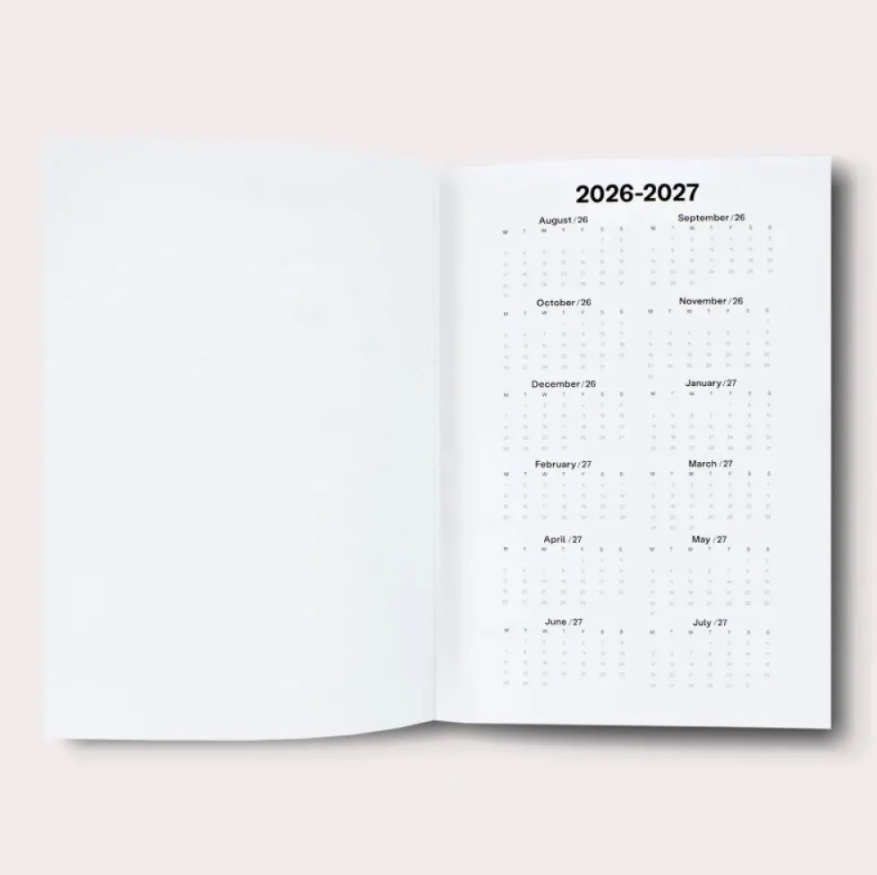 Planer akademicki tygodniowy 2026/2027 Palau No.1 A5 - The Completist.
