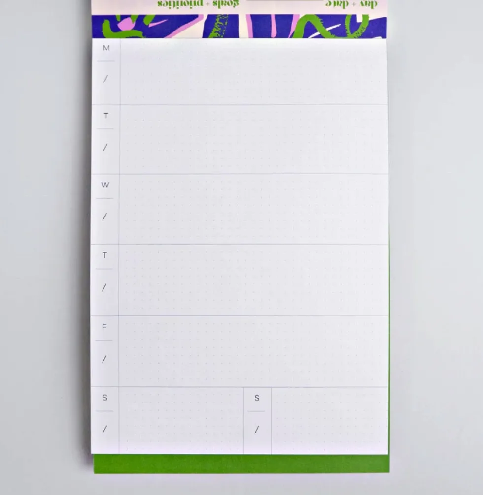 Planer biurkowy biuwar dzienny Capri - The Completist. - A5