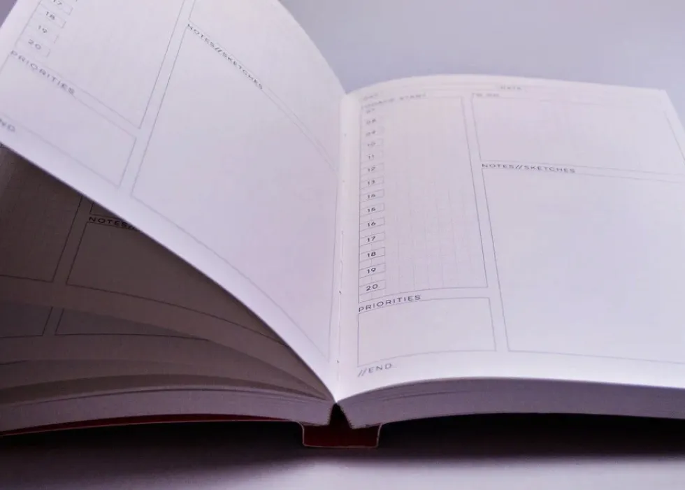 Planer dzienny Athens No.1 A5 - The Completist. - 90 g/m2