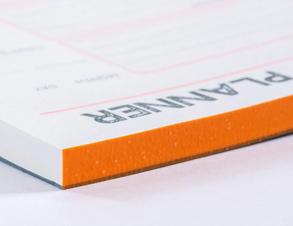 Planer dzienny Letterpress - Gmund - Neon Orange 50 ark.