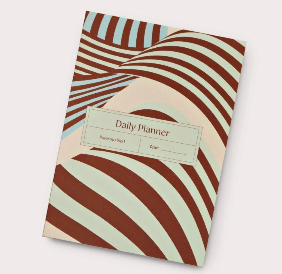 Planer dzienny niedatowany Palermo No.1 A5 - The Completist.