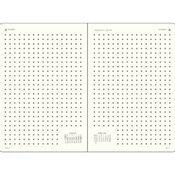 Planer dzienny w kropki 2027 – Leuchtturm1917 – Dusty Rose A5