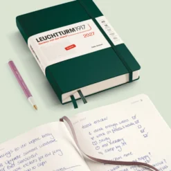 Planer dzienny w kropki 2027 – Leuchtturm1917 – Sunflower A5