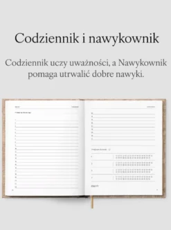 Planer Jaśnie Plan niedatowany - bordowy