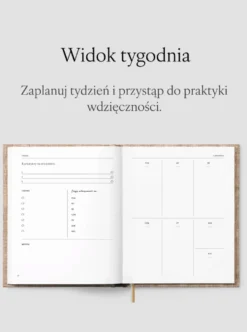 Planer Jaśnie Plan niedatowany - bordowy