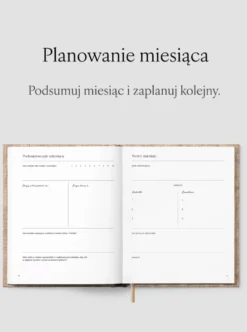 Planer Jaśnie Plan niedatowany - grafitowy
