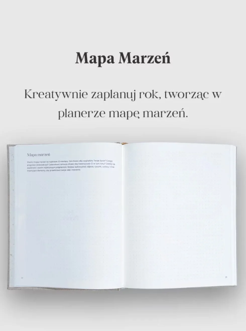 Planer Jaśnie Plan niedatowany - lniany