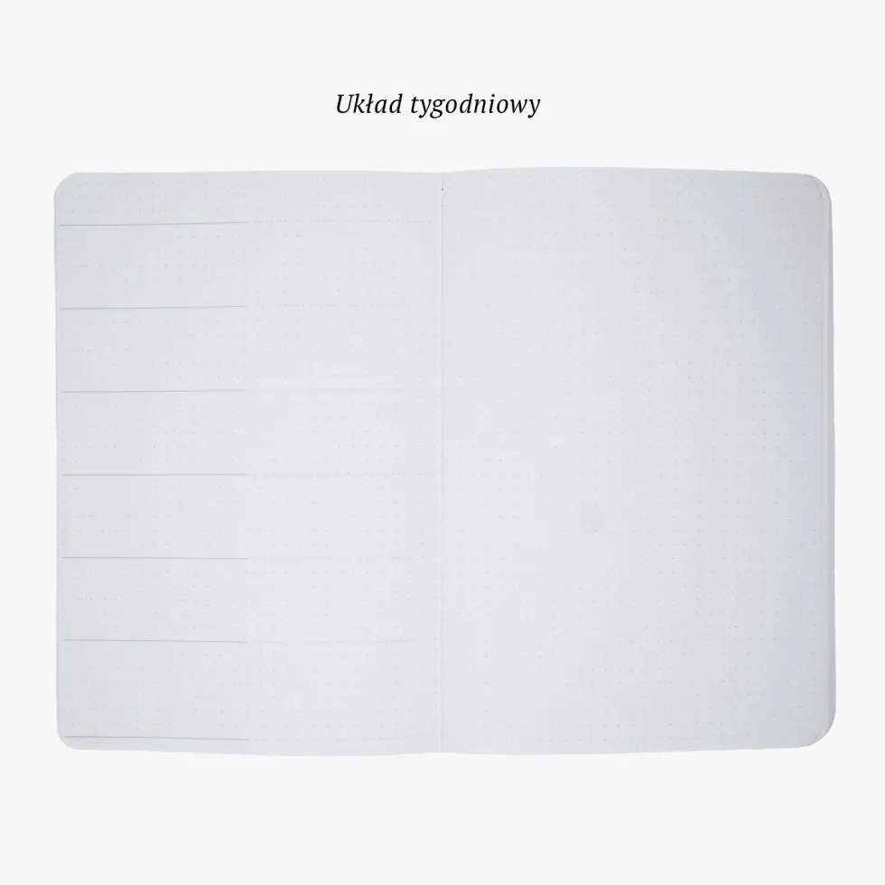 Planer niedatowany Emerald Galaxy A5 - Devangari - 120 g/m2