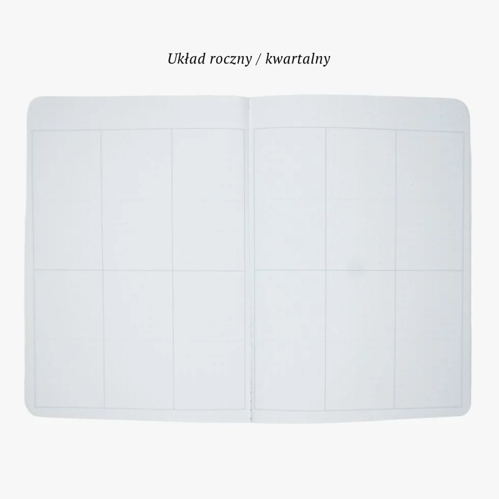 Planer niedatowany Windy Daisies A5 - Devangari - 120 g/m2
