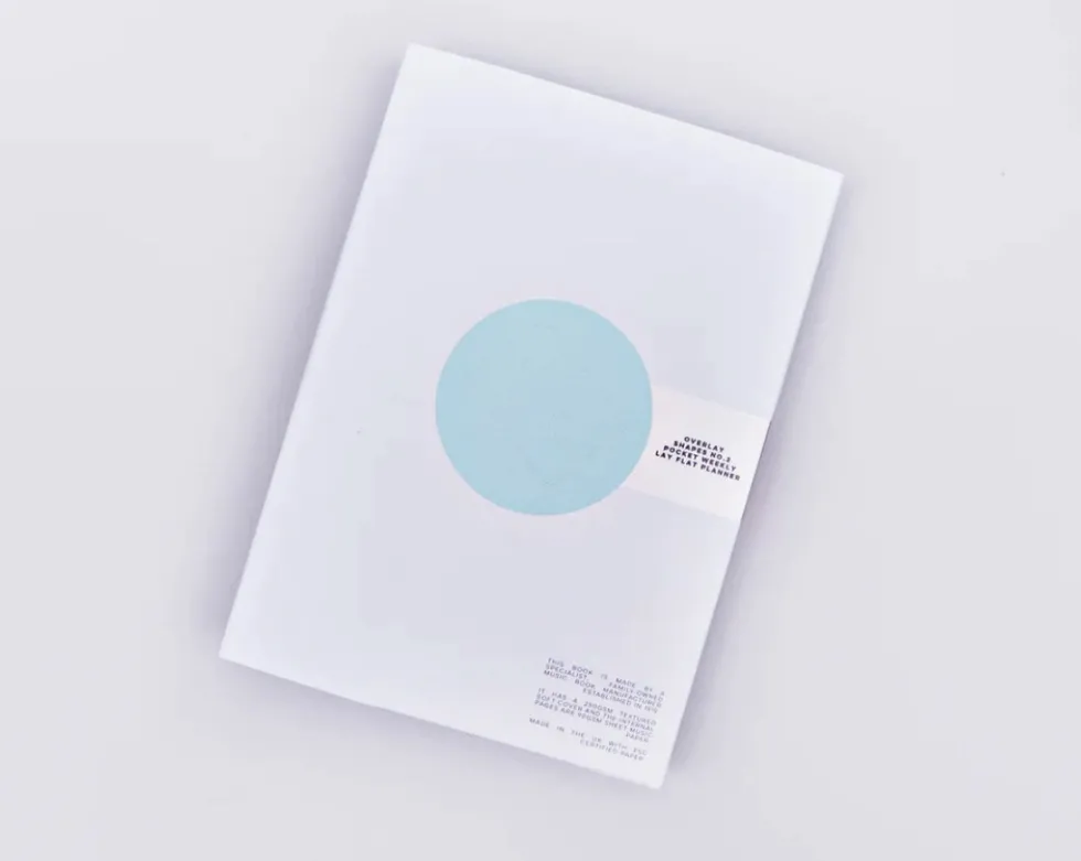Planer tygodniowy Fete No.1 A6 - The Completist. - 90 g/m2