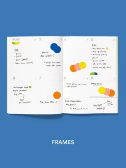 Planer tygodniowy Frames 2026/2027 - mishmash - Lime