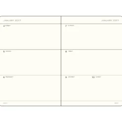 Planer tygodniowy 2027 - Leuchtturm1917 - Dusty Rose A5