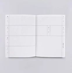Planer tygodniowy Moab A6 - The Completist. - 90 g/m2