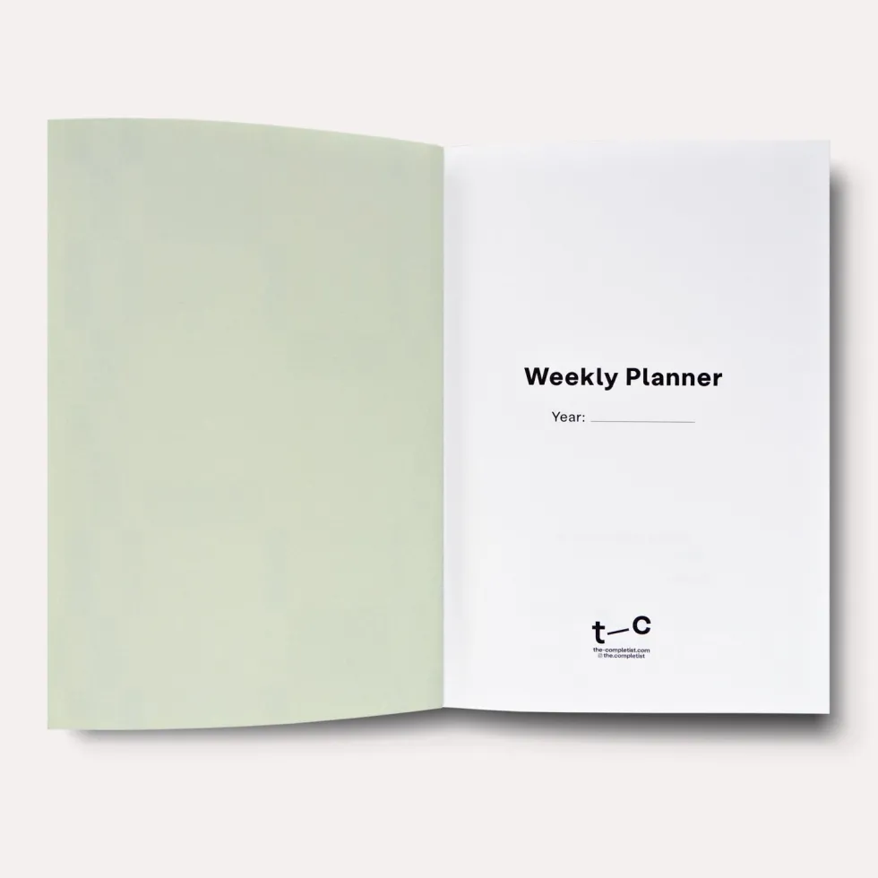 Planer tygodniowy niedatowany Celine No.1 A5 - The Completist.