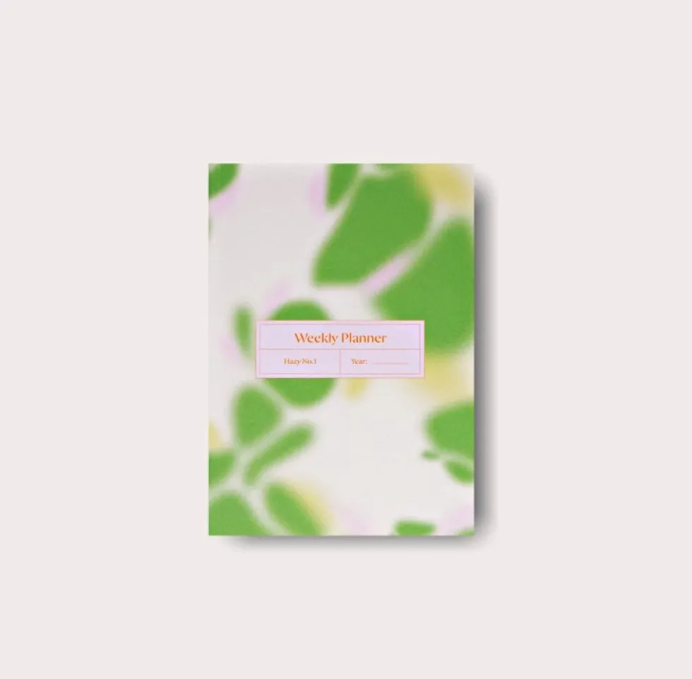Planer tygodniowy niedatowany Hazy No.1 A6 - The Completist.