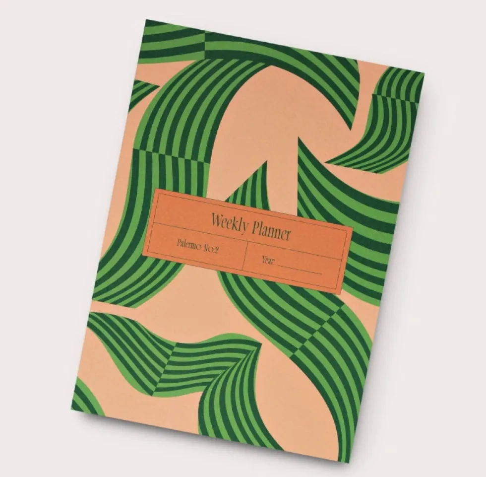 Planer tygodniowy niedatowany Palermo No.1 A5 - The Completist.