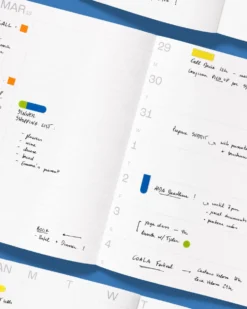 Planer tygodniowy Notes 2026/2027 - mishmash - Blue