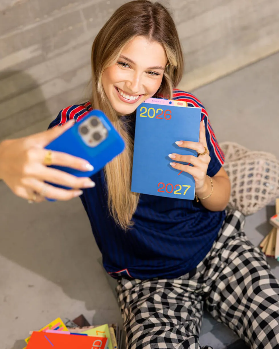 Planer tygodniowy Notes 2026/2027 - mishmash - Blue