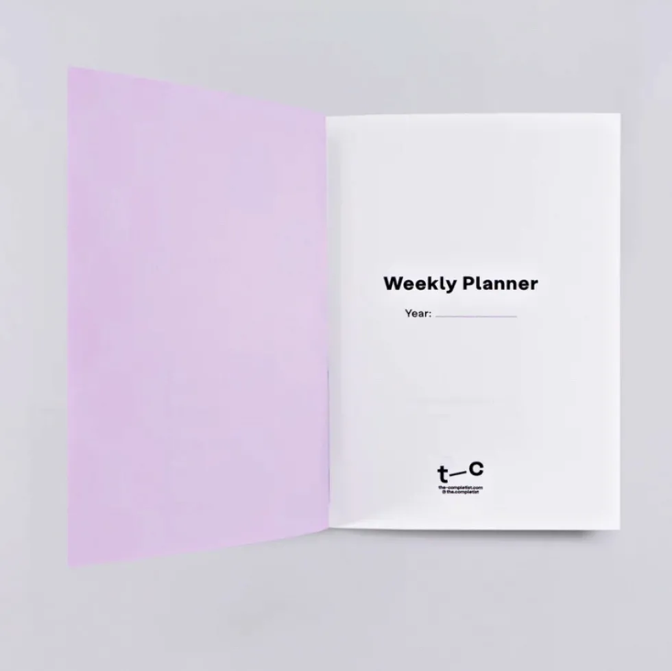Planer tygodniowy Seoul A6 - The Completist. - 90 g/m2