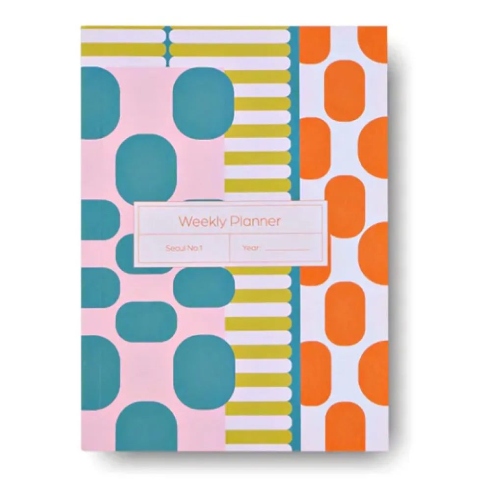 Planer tygodniowy Seoul A6 - The Completist. - 90 g/m2