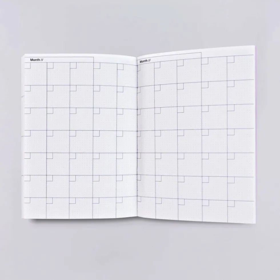 Planer tygodniowy Seoul A6 - The Completist. - 90 g/m2