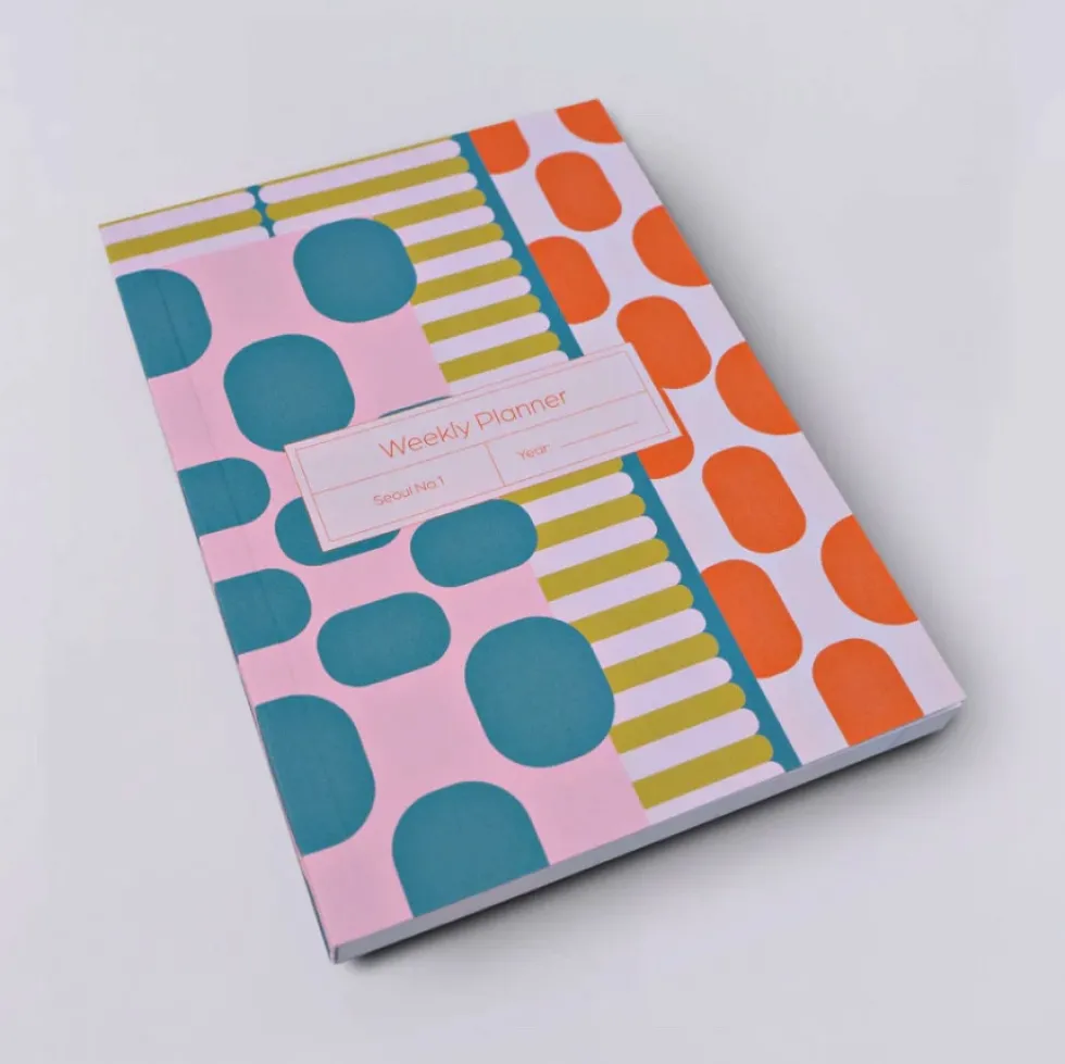 Planer tygodniowy Seoul A6 - The Completist. - 90 g/m2