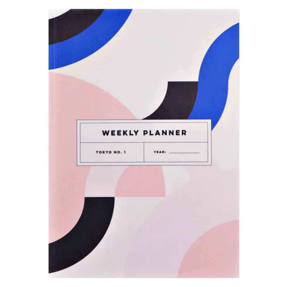 Planer tygodniowy Tokyo no. 1, A5 - The Completist. - 90 g/m2