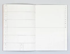 Planer tygodniowy Tokyo no. 1, A5 - The Completist. - 90 g/m2