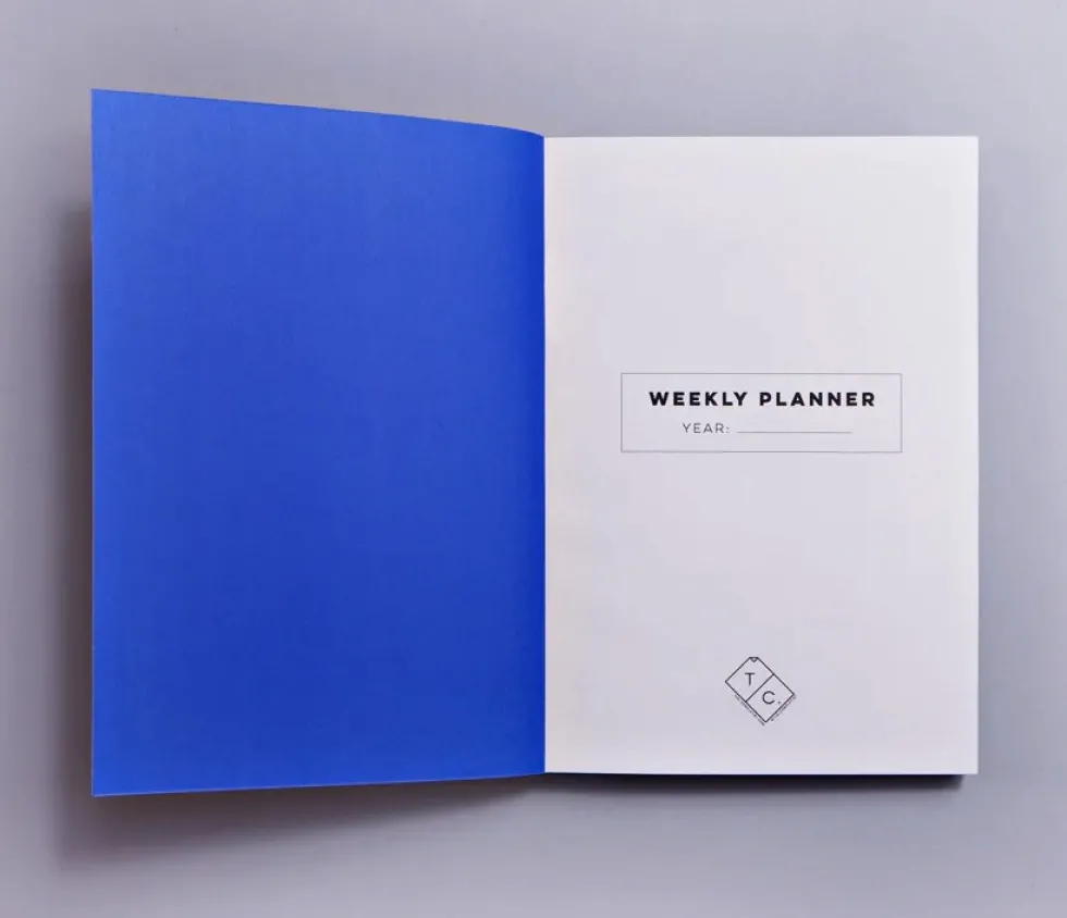 Planer tygodniowy Tokyo no. 1, A5 - The Completist. - 90 g/m2